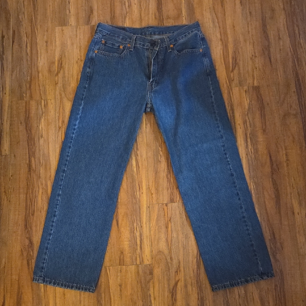 Levi's Relaxed Fit Blue Jeans for Men